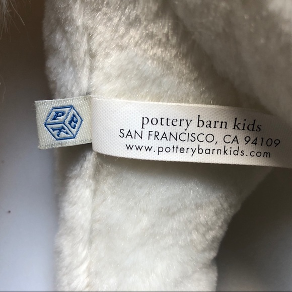 Pottery Barn Kids Plush Toy - White Pony with pink Saddle - 15” - Picture 13 of 13